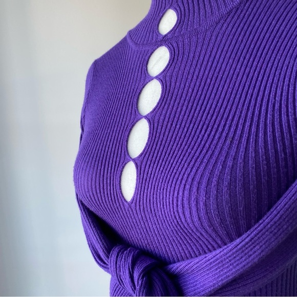 OTAJE | Cutout Knit Bodysuit - Picture 4 of 11